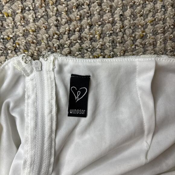 Stunning vintage Y2K white lace fairy peasant maxi skirt - Picture 6 of 6